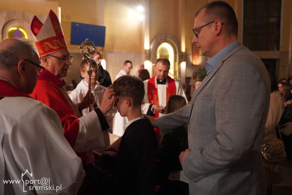 Bierzmowanie w parafii pw. NSJ w Śremie
