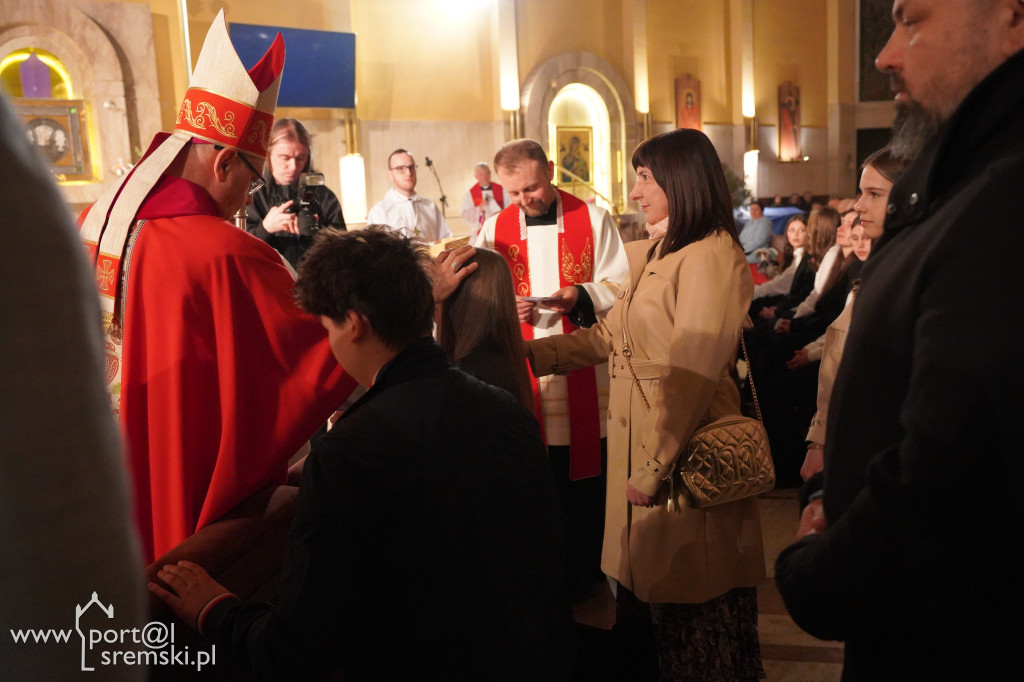 Bierzmowanie w parafii pw. NSJ w Śremie