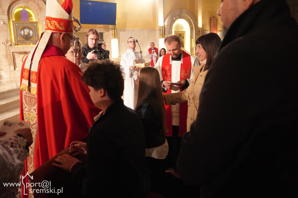 Bierzmowanie w parafii pw. NSJ w Śremie