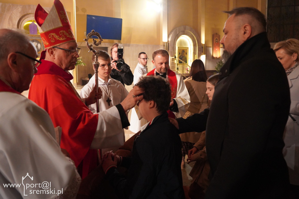 Bierzmowanie w parafii pw. NSJ w Śremie