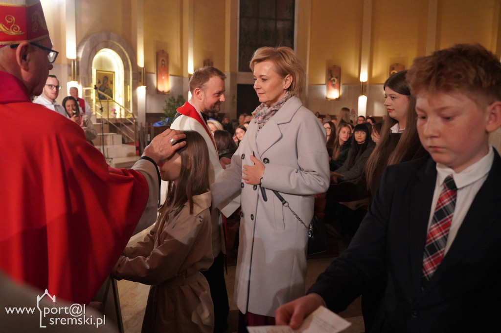 Bierzmowanie w parafii pw. NSJ w Śremie