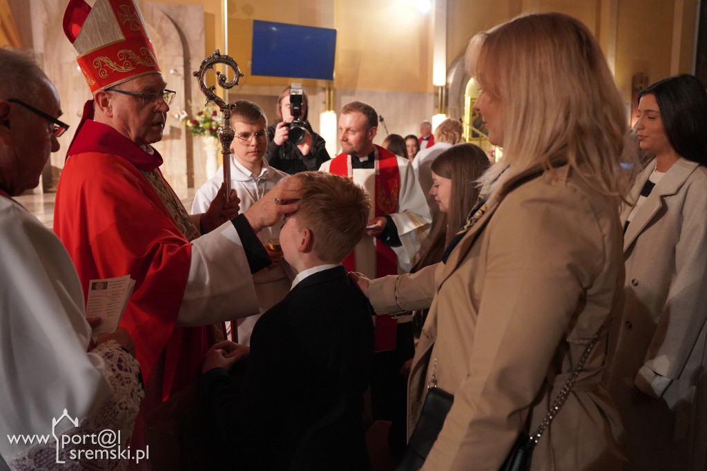 Bierzmowanie w parafii pw. NSJ w Śremie