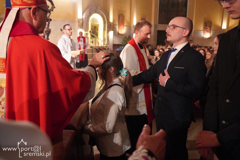 Bierzmowanie w parafii pw. NSJ w Śremie