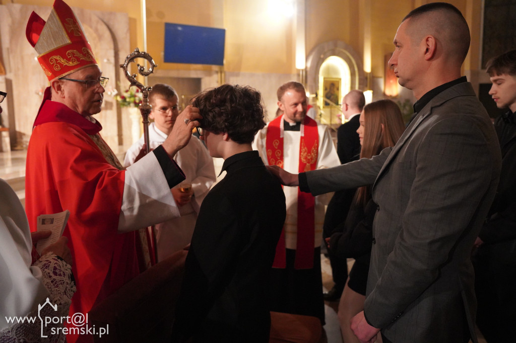 Bierzmowanie w parafii pw. NSJ w Śremie