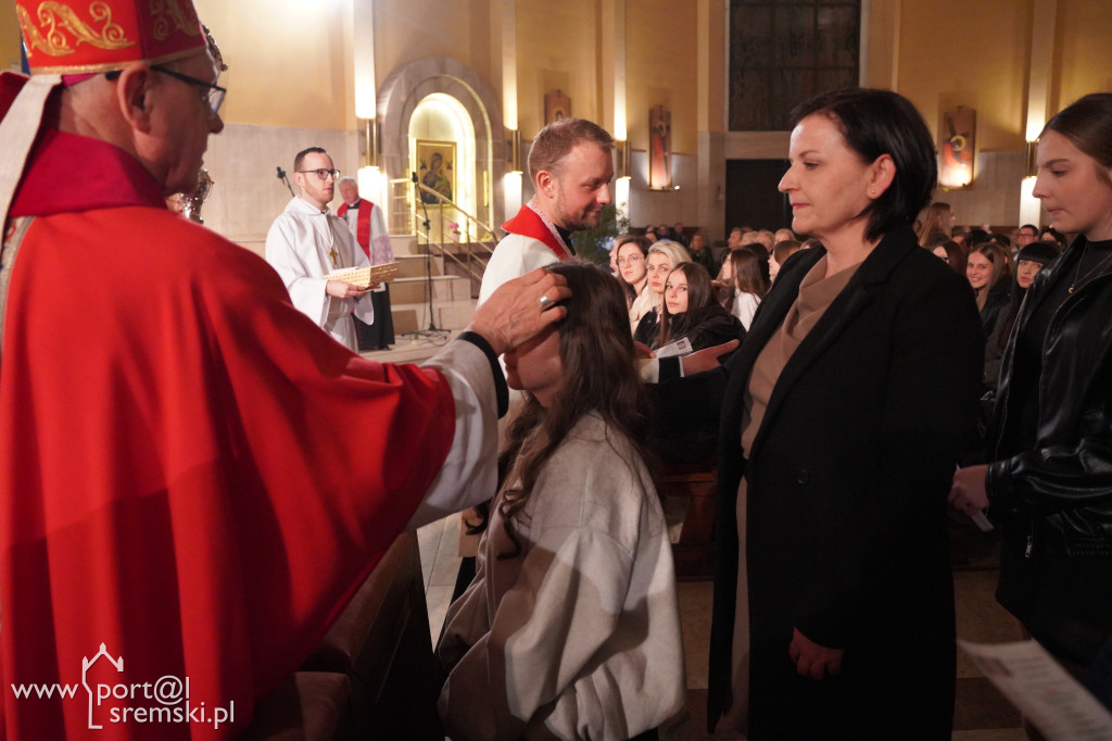 Bierzmowanie w parafii pw. NSJ w Śremie
