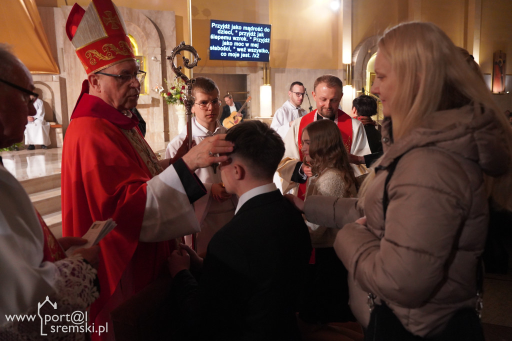 Bierzmowanie w parafii pw. NSJ w Śremie
