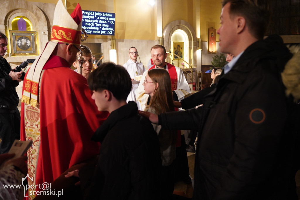 Bierzmowanie w parafii pw. NSJ w Śremie