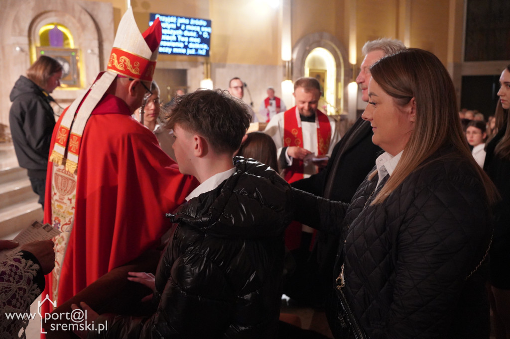Bierzmowanie w parafii pw. NSJ w Śremie