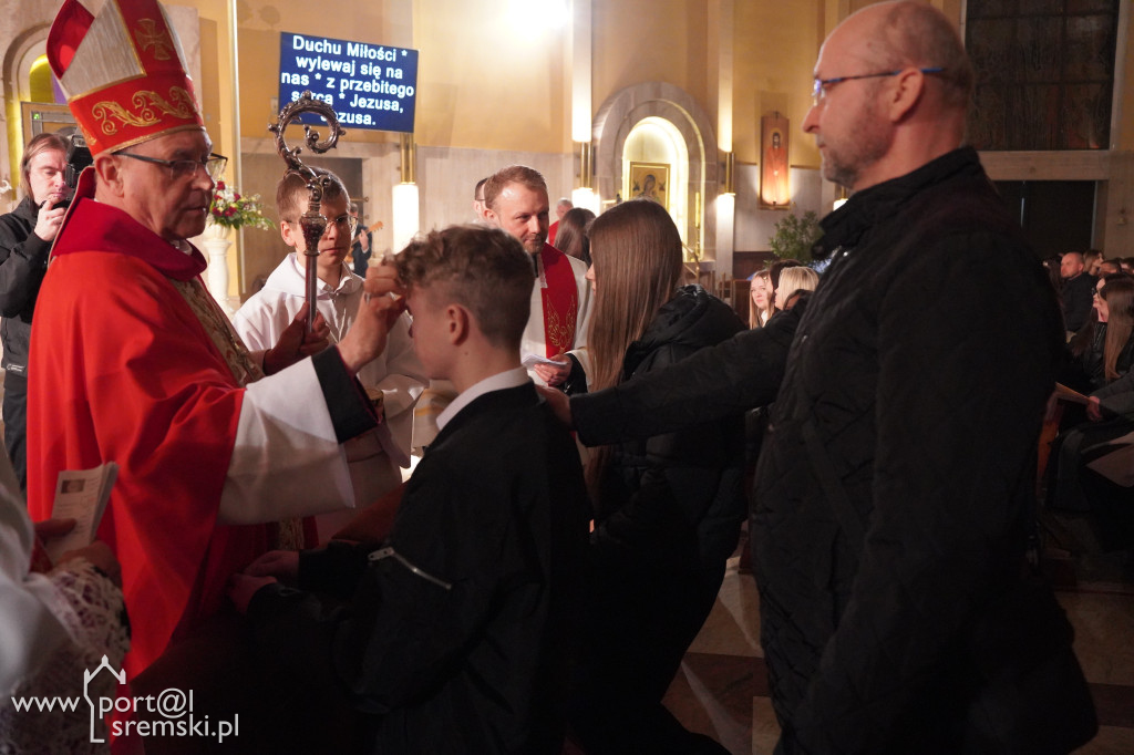Bierzmowanie w parafii pw. NSJ w Śremie