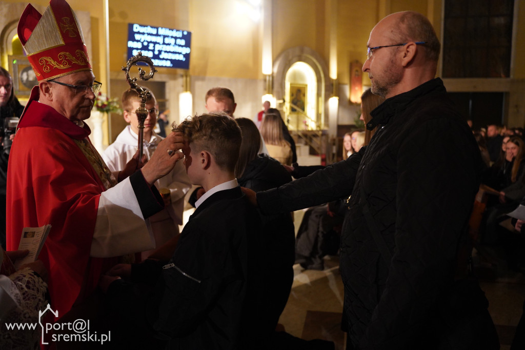 Bierzmowanie w parafii pw. NSJ w Śremie