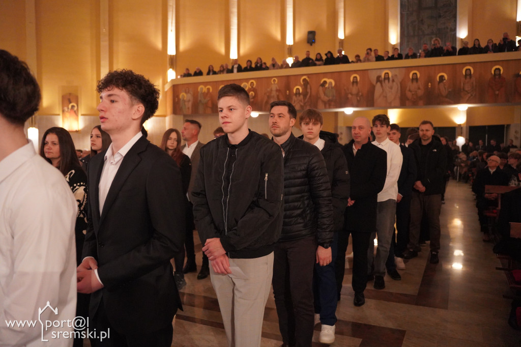 Bierzmowanie w parafii pw. NSJ w Śremie