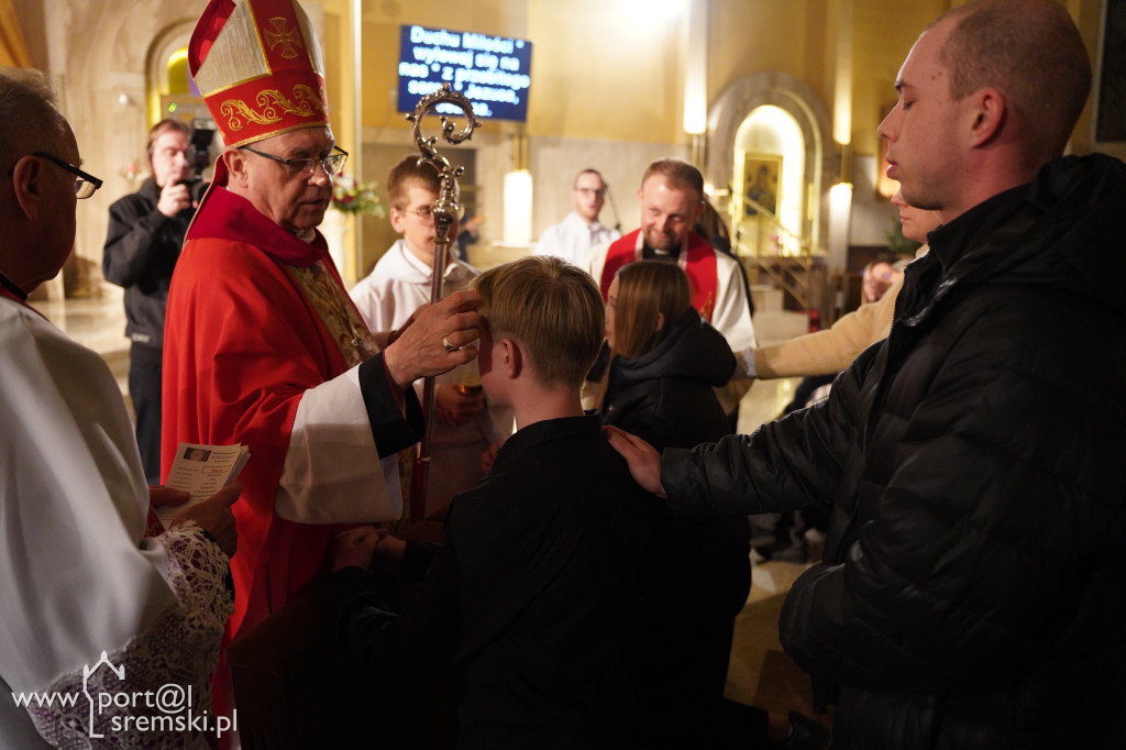 Bierzmowanie w parafii pw. NSJ w Śremie