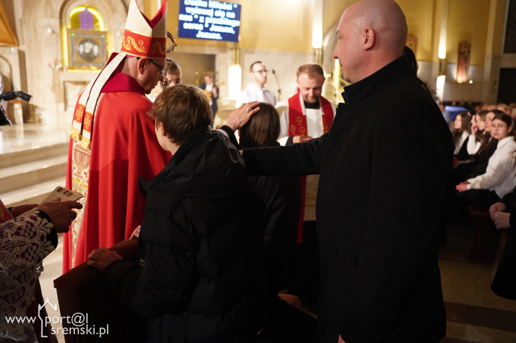 Bierzmowanie w parafii pw. NSJ w Śremie