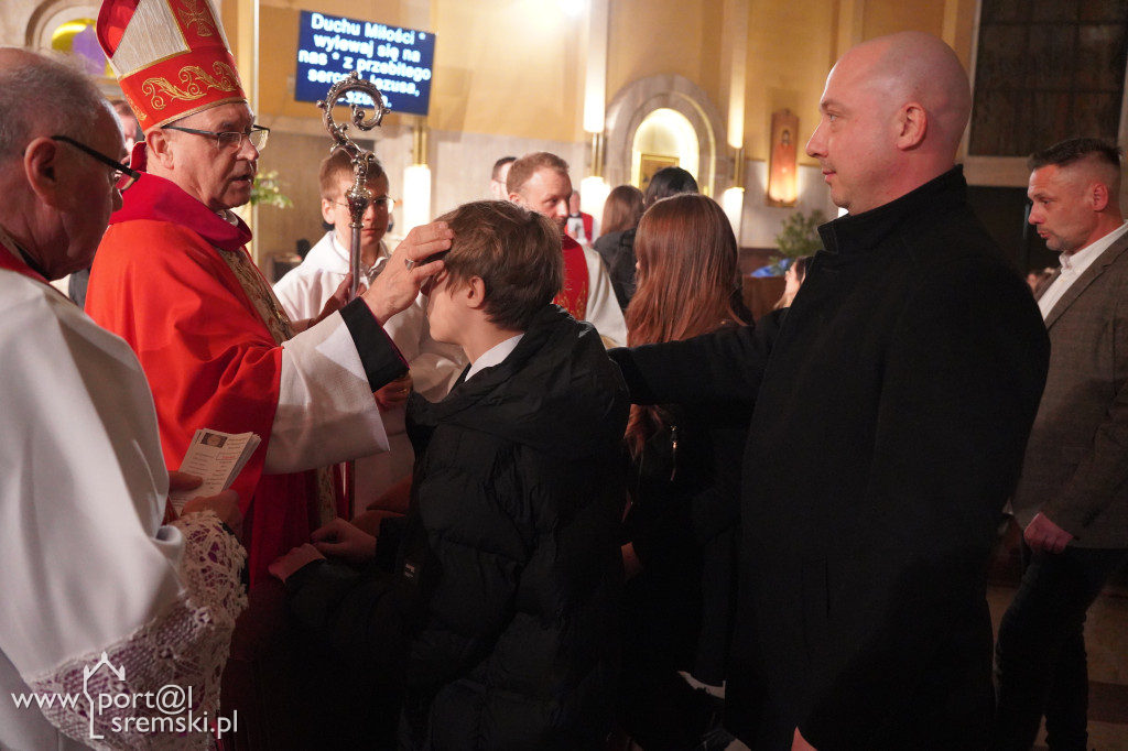 Bierzmowanie w parafii pw. NSJ w Śremie