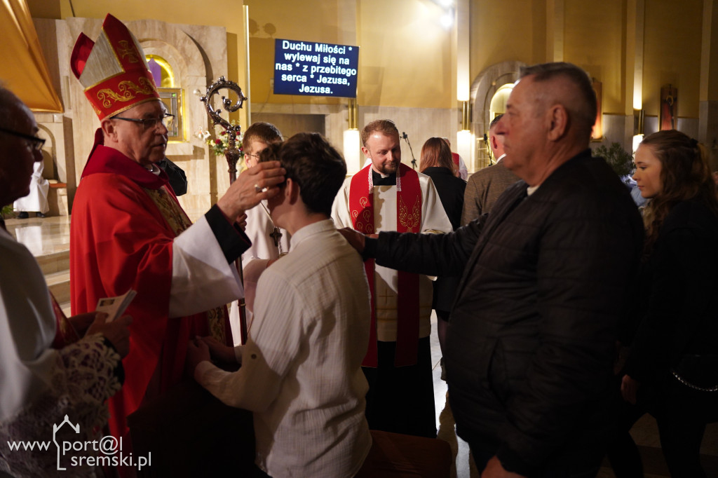 Bierzmowanie w parafii pw. NSJ w Śremie