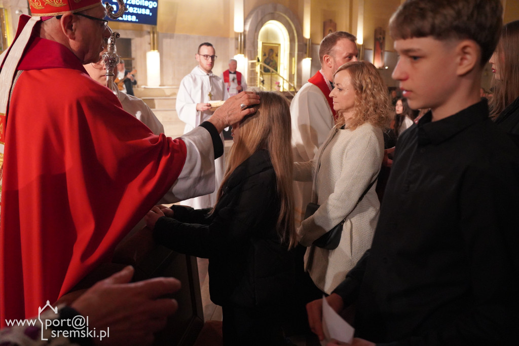 Bierzmowanie w parafii pw. NSJ w Śremie