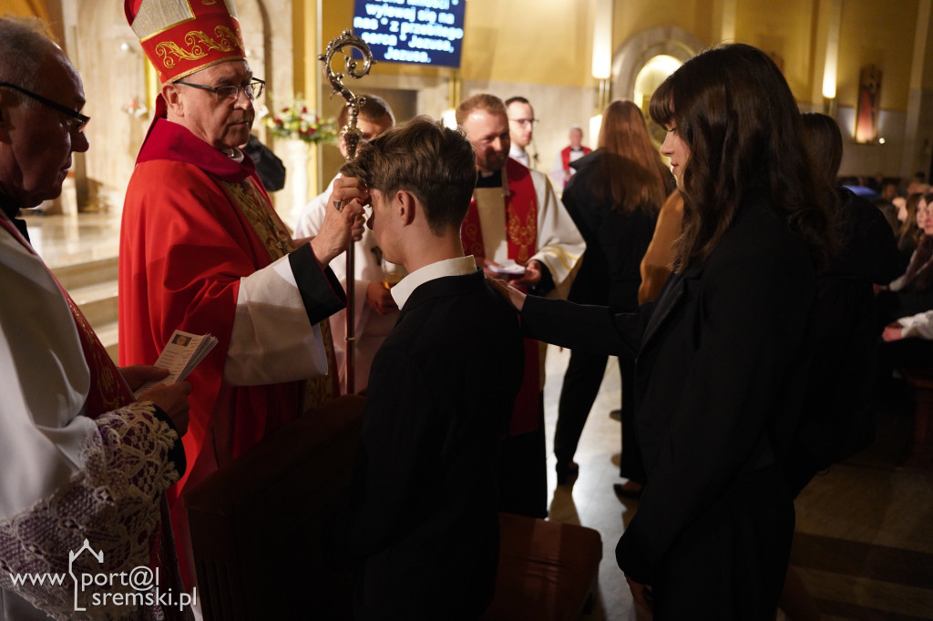 Bierzmowanie w parafii pw. NSJ w Śremie