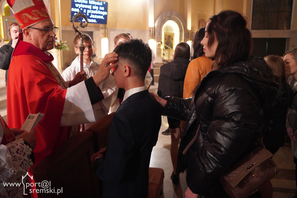 Bierzmowanie w parafii pw. NSJ w Śremie