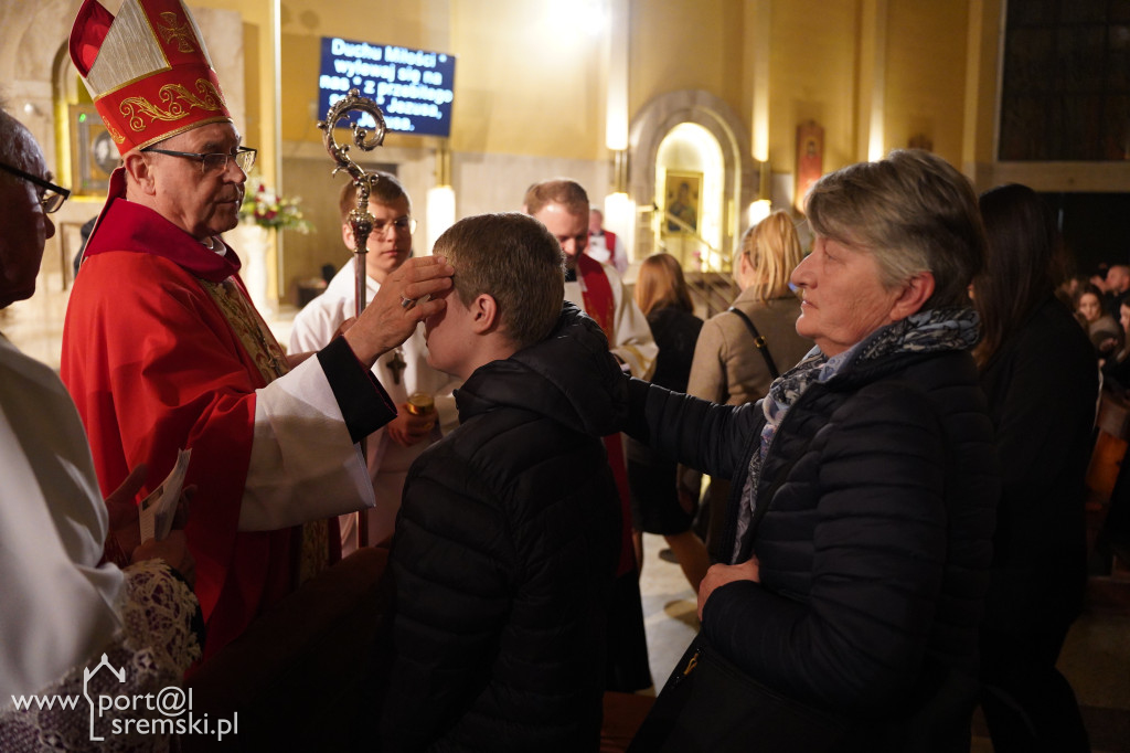 Bierzmowanie w parafii pw. NSJ w Śremie