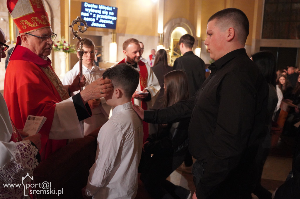 Bierzmowanie w parafii pw. NSJ w Śremie
