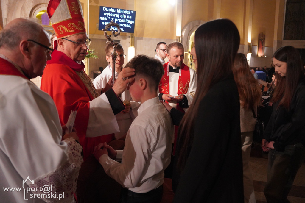 Bierzmowanie w parafii pw. NSJ w Śremie