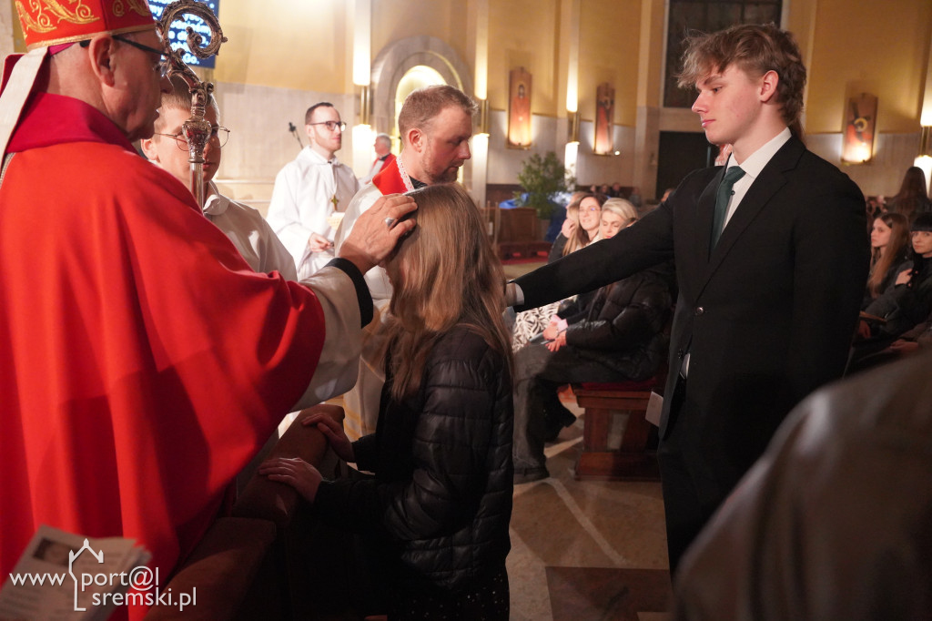 Bierzmowanie w parafii pw. NSJ w Śremie
