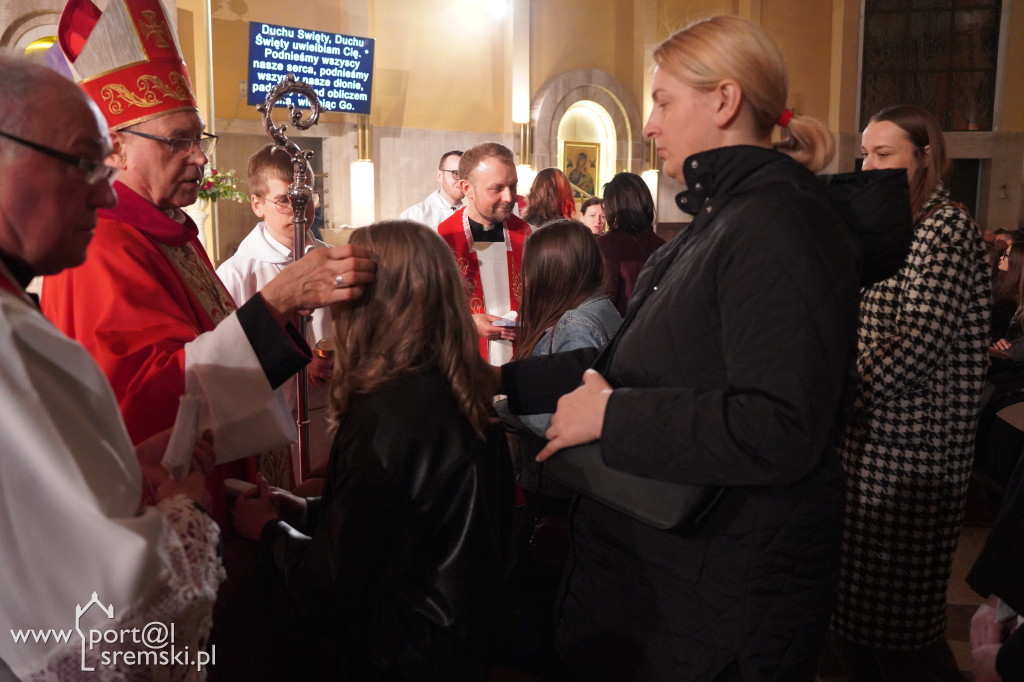 Bierzmowanie w parafii pw. NSJ w Śremie