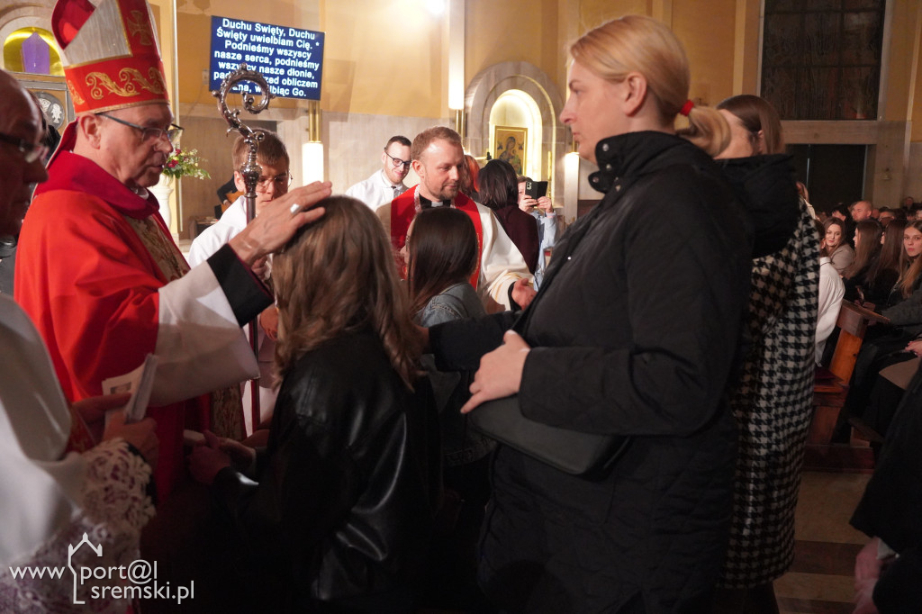 Bierzmowanie w parafii pw. NSJ w Śremie