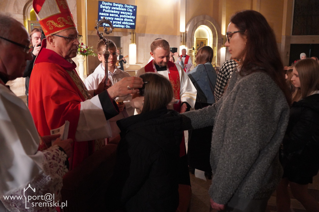 Bierzmowanie w parafii pw. NSJ w Śremie
