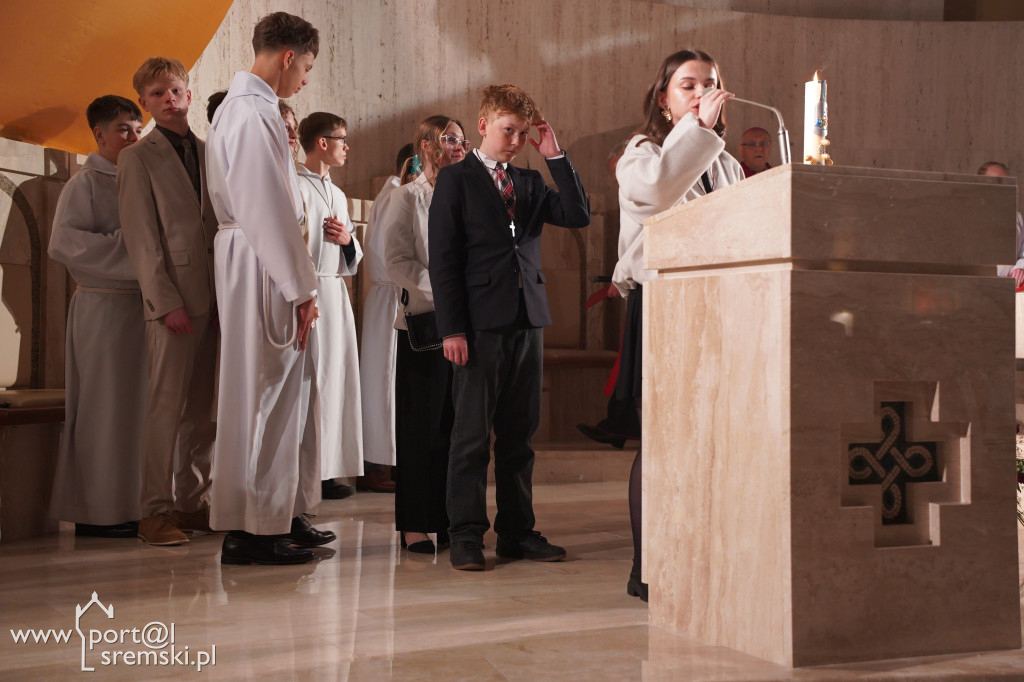 Bierzmowanie w parafii pw. NSJ w Śremie