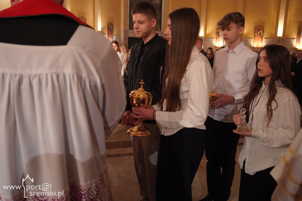 Bierzmowanie w parafii pw. NSJ w Śremie