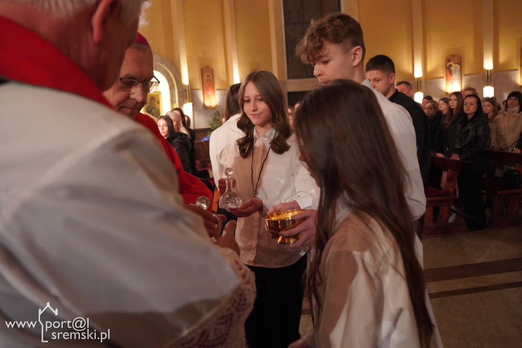 Bierzmowanie w parafii pw. NSJ w Śremie