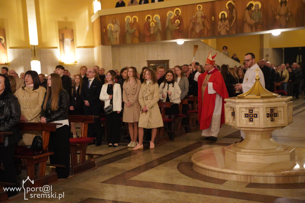 Bierzmowanie w parafii pw. NSJ w Śremie