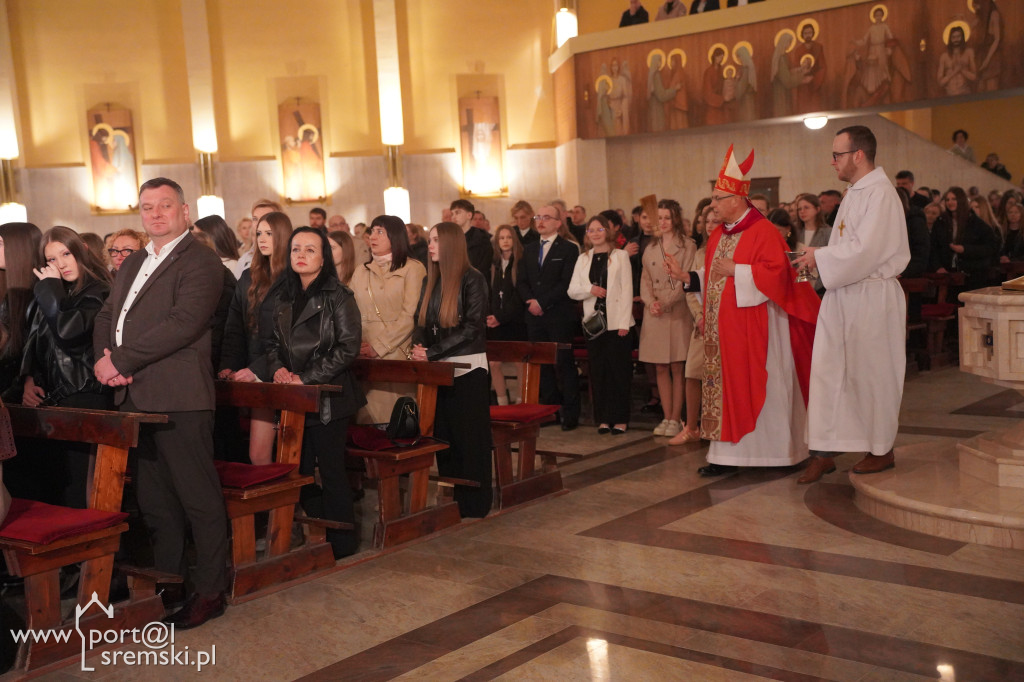 Bierzmowanie w parafii pw. NSJ w Śremie