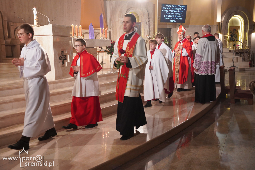 Bierzmowanie w parafii pw. NSJ w Śremie