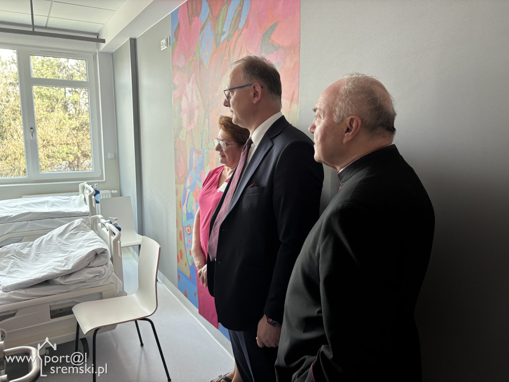 Wizyta ks. Abp Zbigniewa Zielińskiego w Szpitalu w Śremie