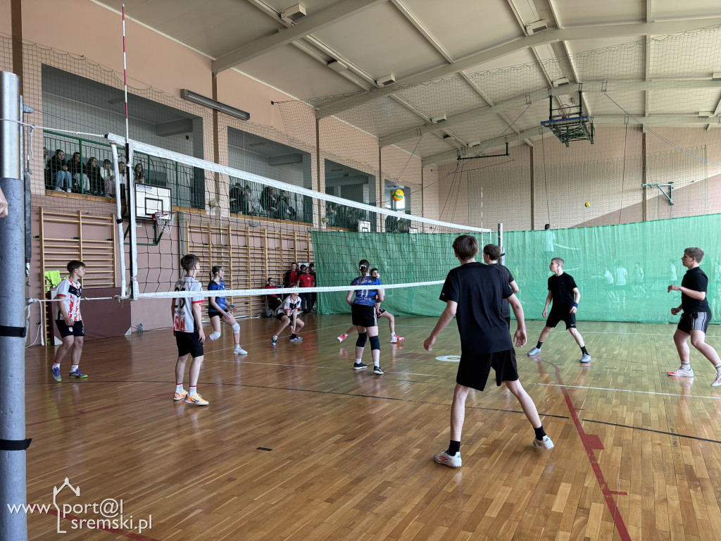 Turniej siatkówki dla klas ósmych w Ekonomie