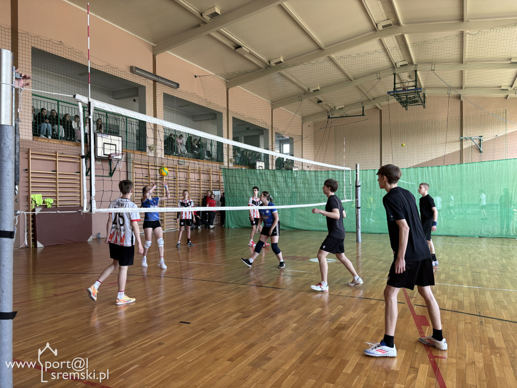 Turniej siatkówki dla klas ósmych w Ekonomie