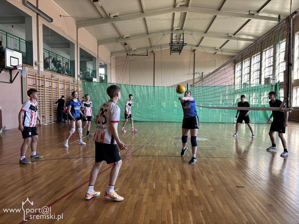 Turniej siatkówki dla klas ósmych w Ekonomie