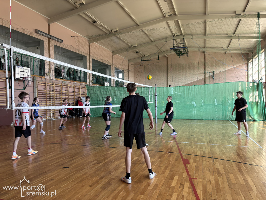 Turniej siatkówki dla klas ósmych w Ekonomie