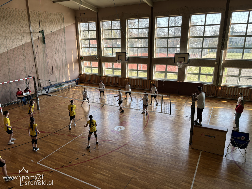 Turniej siatkówki dla klas ósmych w Ekonomie