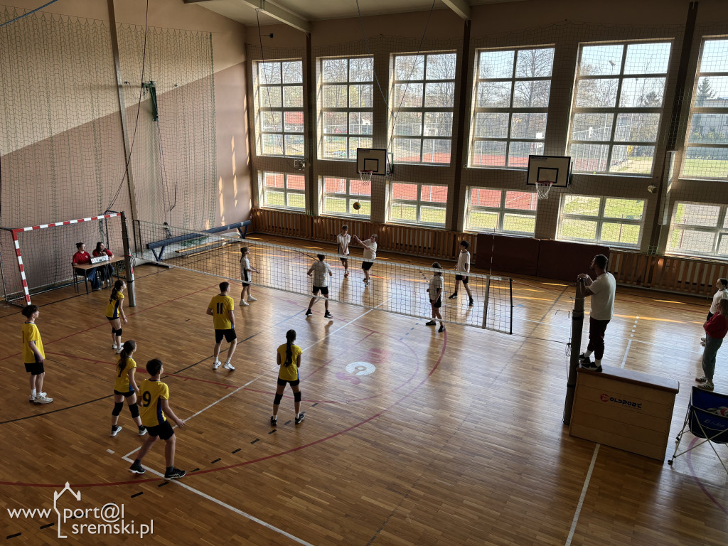 Turniej siatkówki dla klas ósmych w Ekonomie