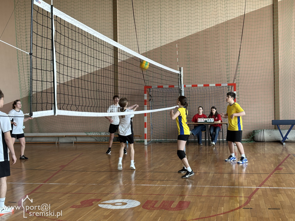 Turniej siatkówki dla klas ósmych w Ekonomie