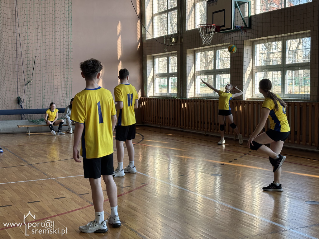 Turniej siatkówki dla klas ósmych w Ekonomie