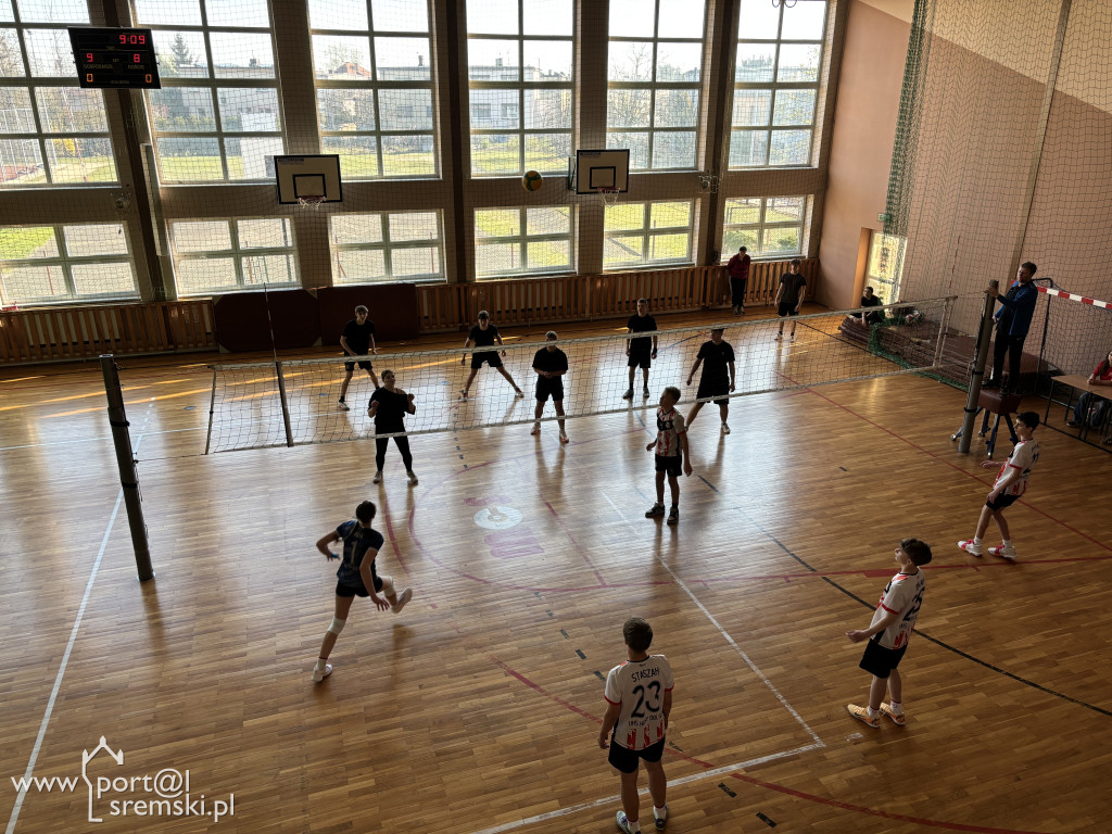 Turniej siatkówki dla klas ósmych w Ekonomie