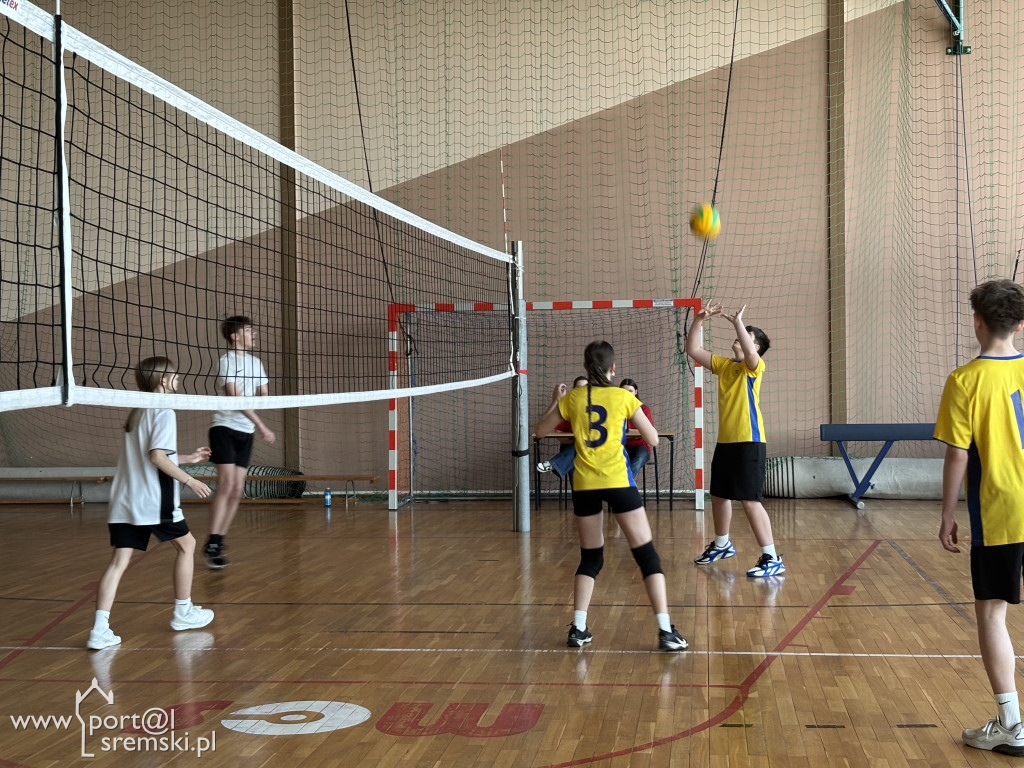 Turniej siatkówki dla klas ósmych w Ekonomie