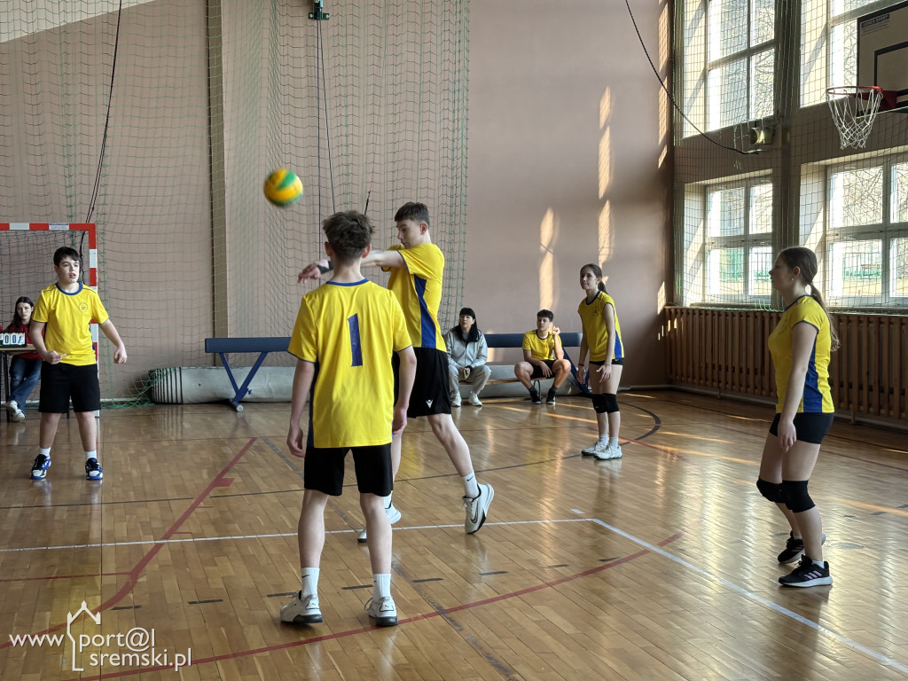 Turniej siatkówki dla klas ósmych w Ekonomie