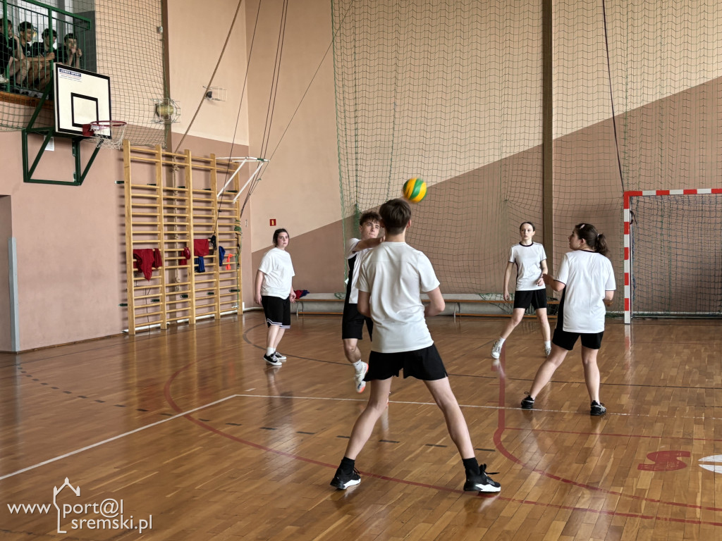 Turniej siatkówki dla klas ósmych w Ekonomie