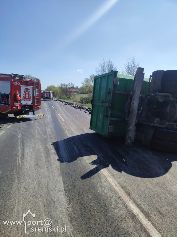 Wypadek w Grzymysławiu