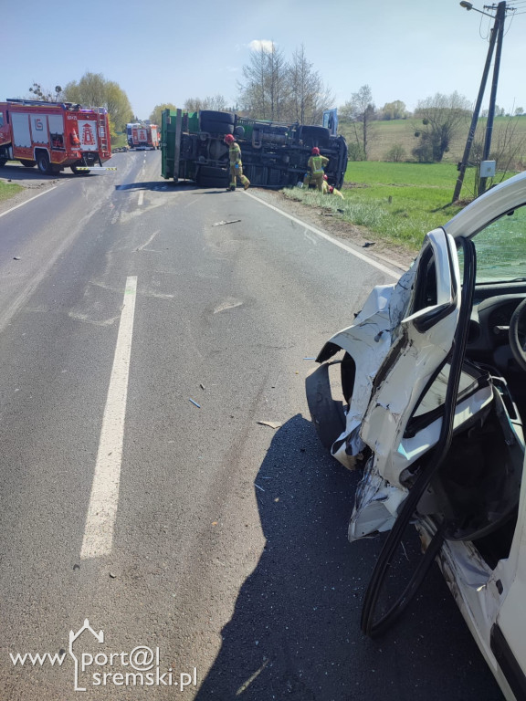 Wypadek w Grzymysławiu